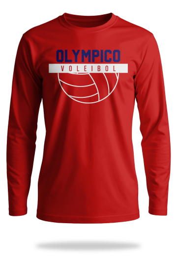 Camiseta Manga Longa Olympico Voleibol