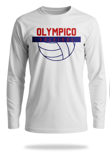 Camiseta Manga Longa Olympico Voleibol