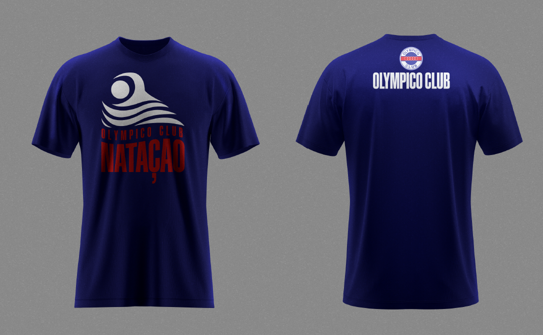 Camiseta Olympico Club Natação