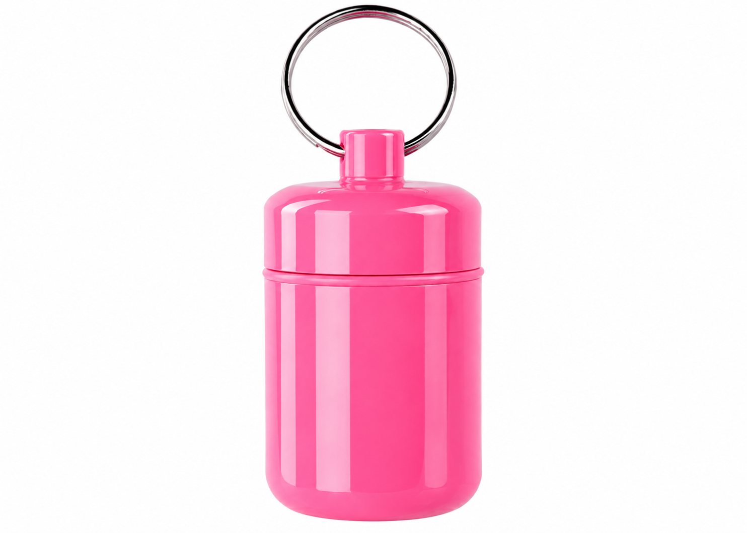 Mini Pill Box Keychain
