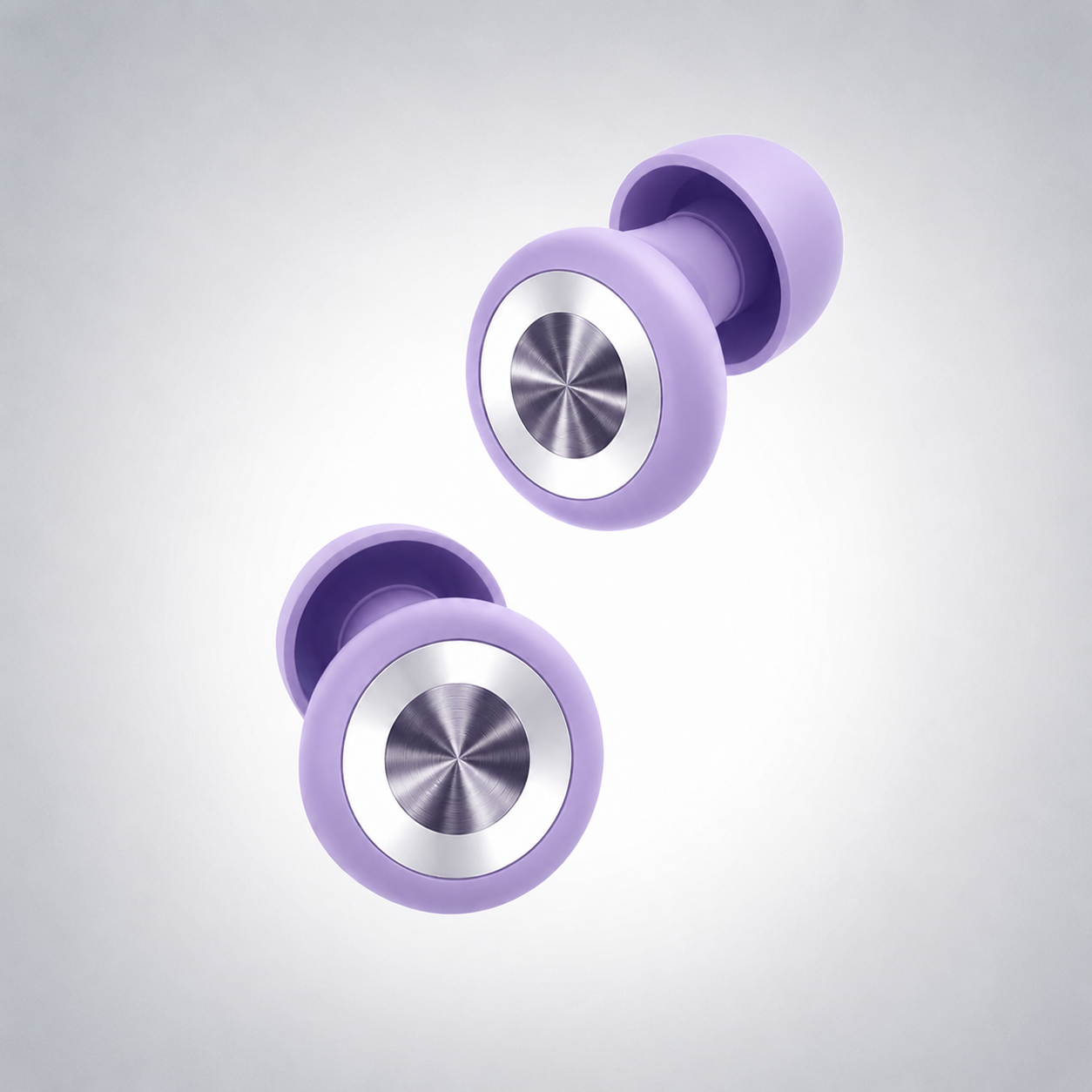 Wireless Purple Earbuds