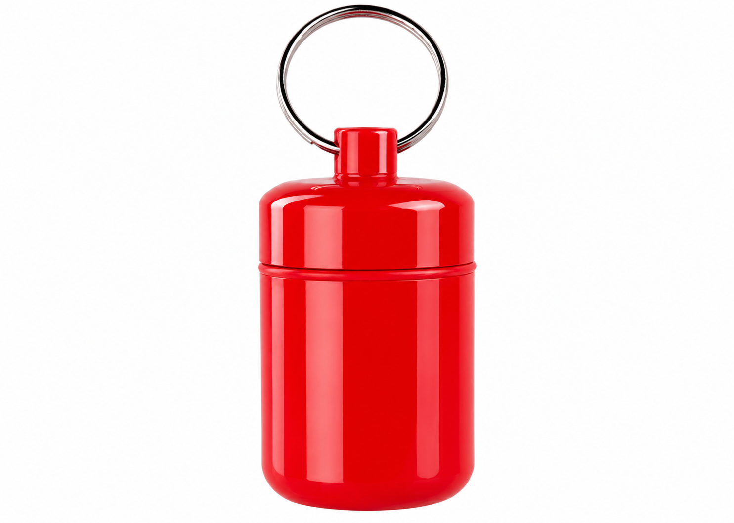 Red Waterproof Pill Case