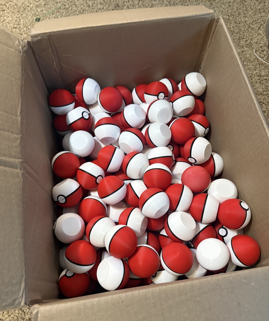 Pokémon-Themed Pokeball Dispenser 