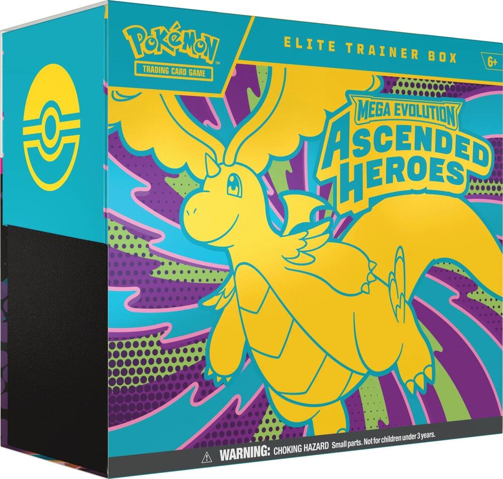 Pokémon Elite Trainer Box: Mega Evolution Ascended Heroes