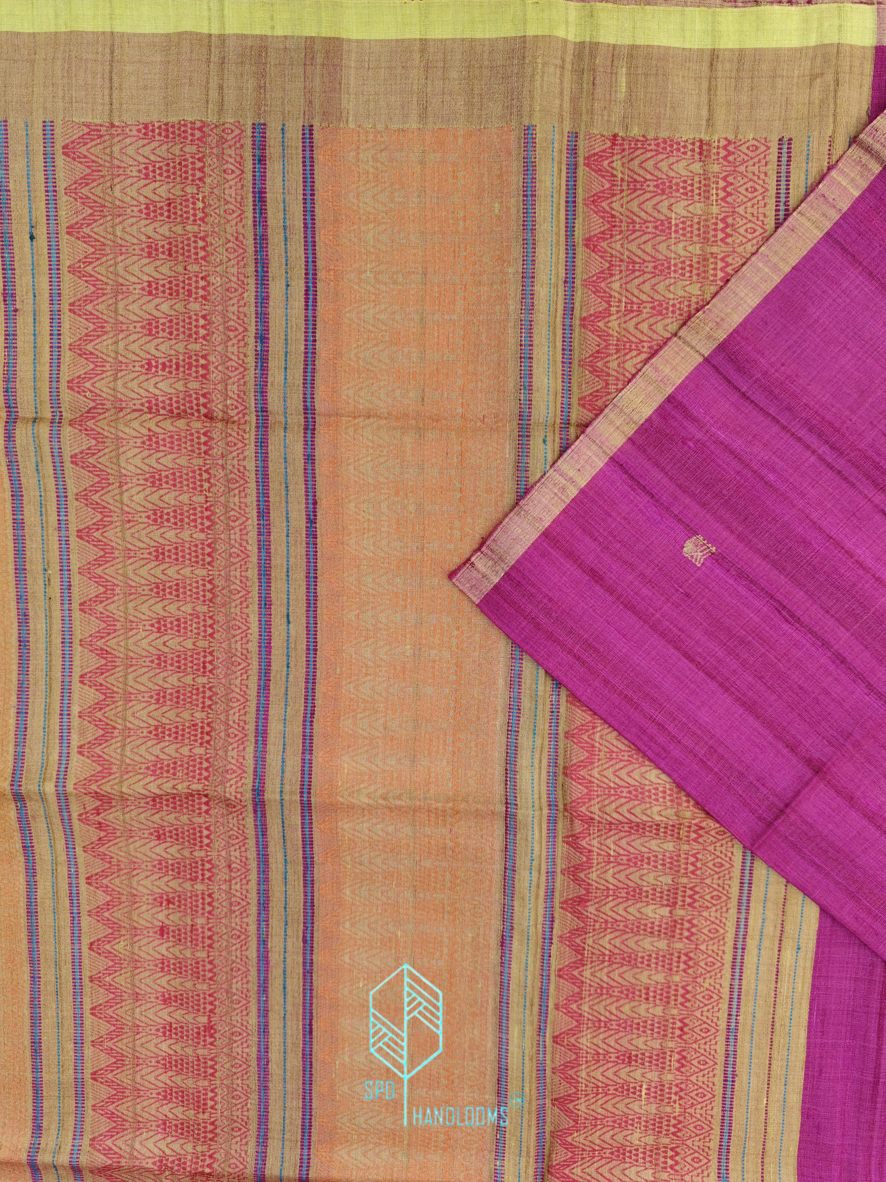 Handwoven Gopalpur Tussar Silk Saree