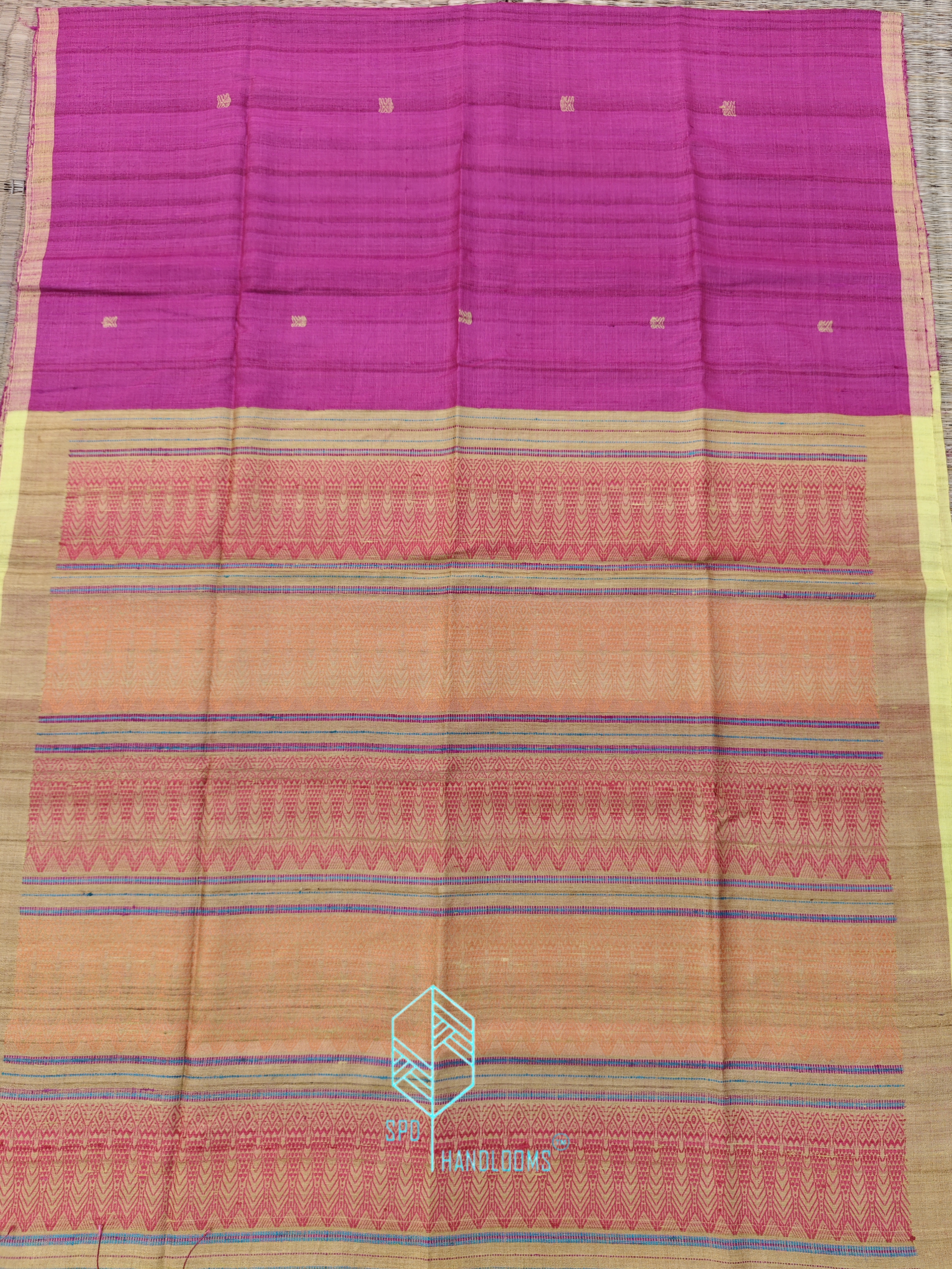 Handwoven Gopalpur Tussar Silk Saree