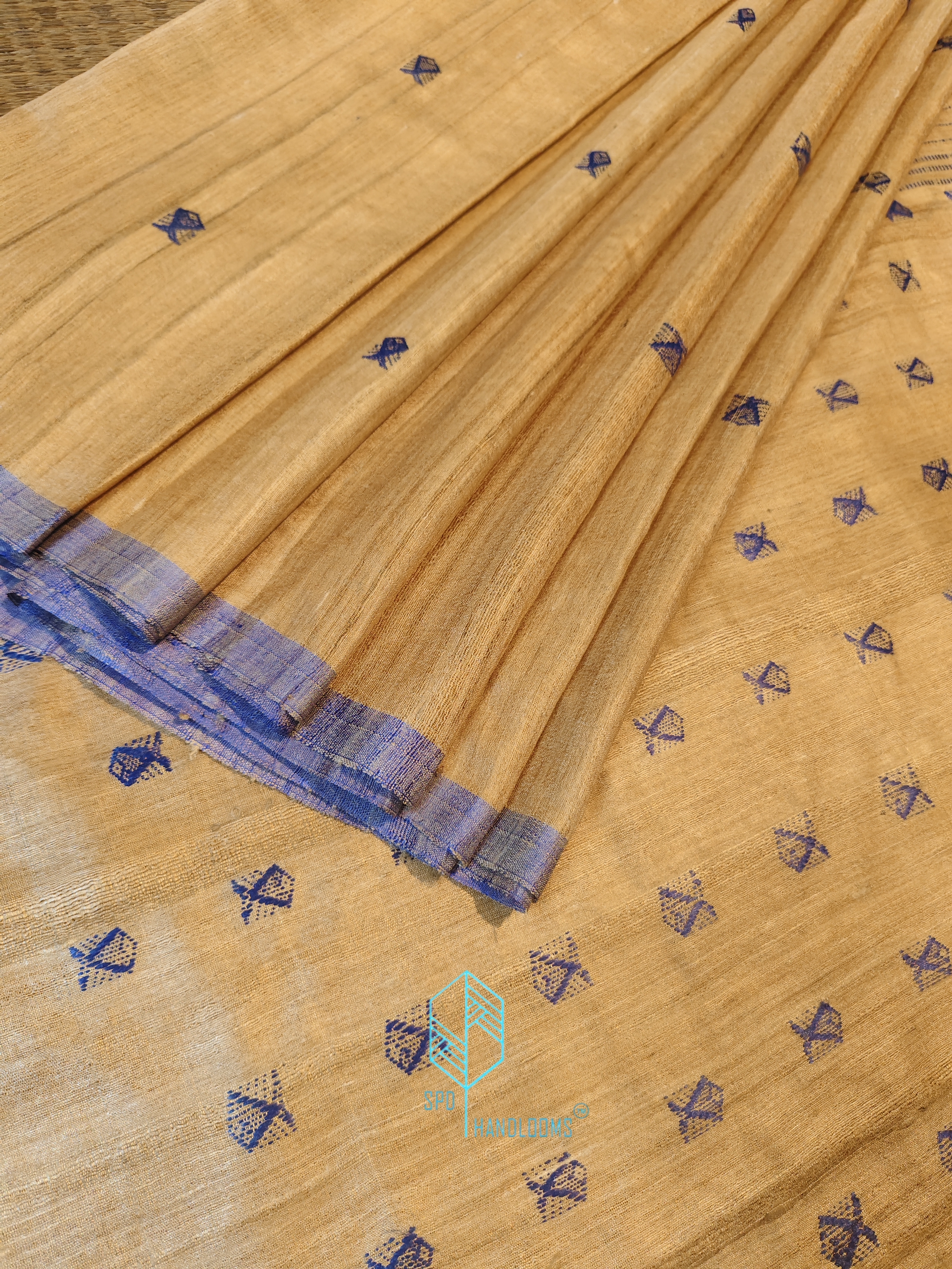 Natural Tussar With Golden Shade Tussar Saree