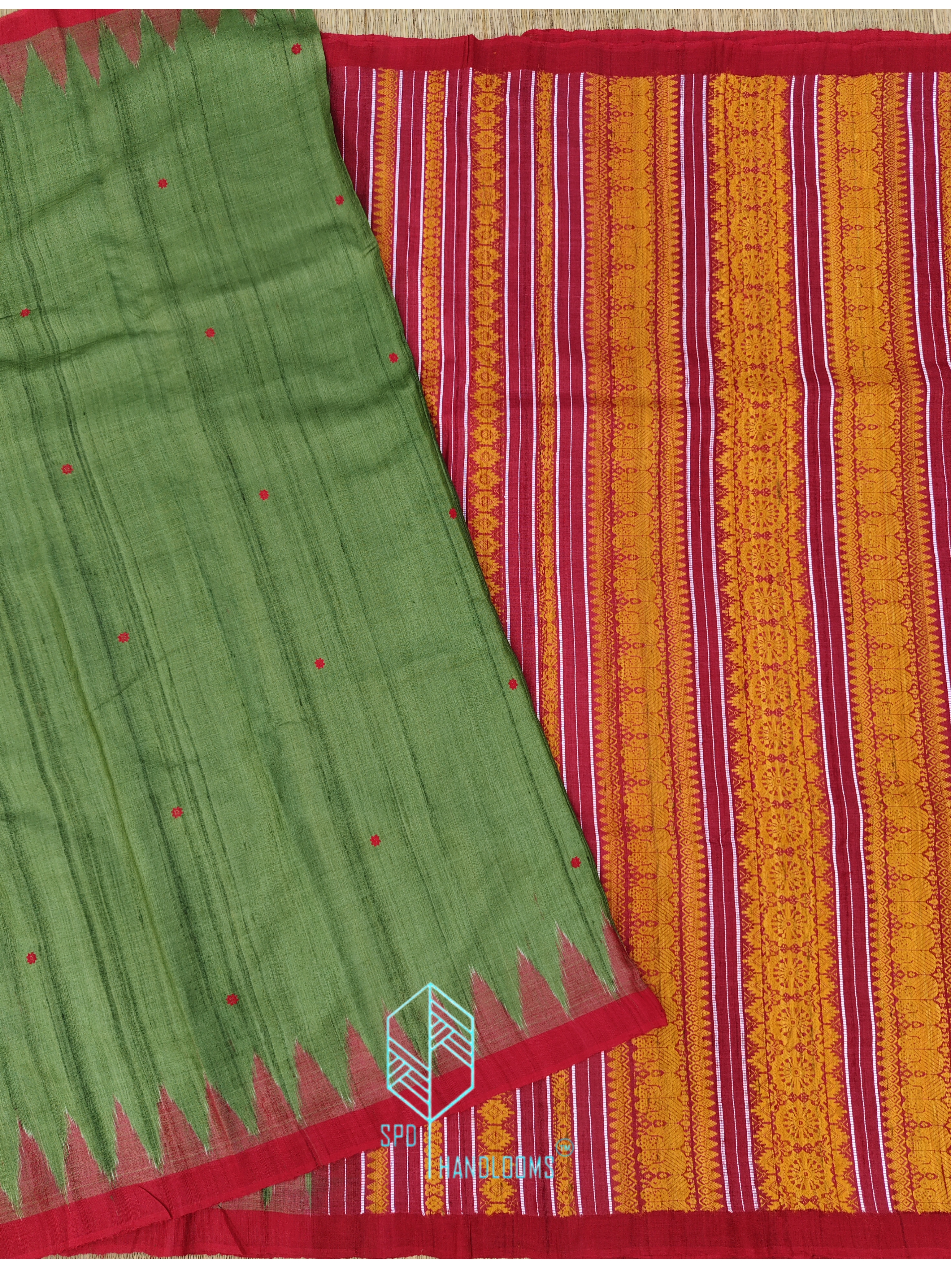 Handwoven gopalpur tussar silk Saree