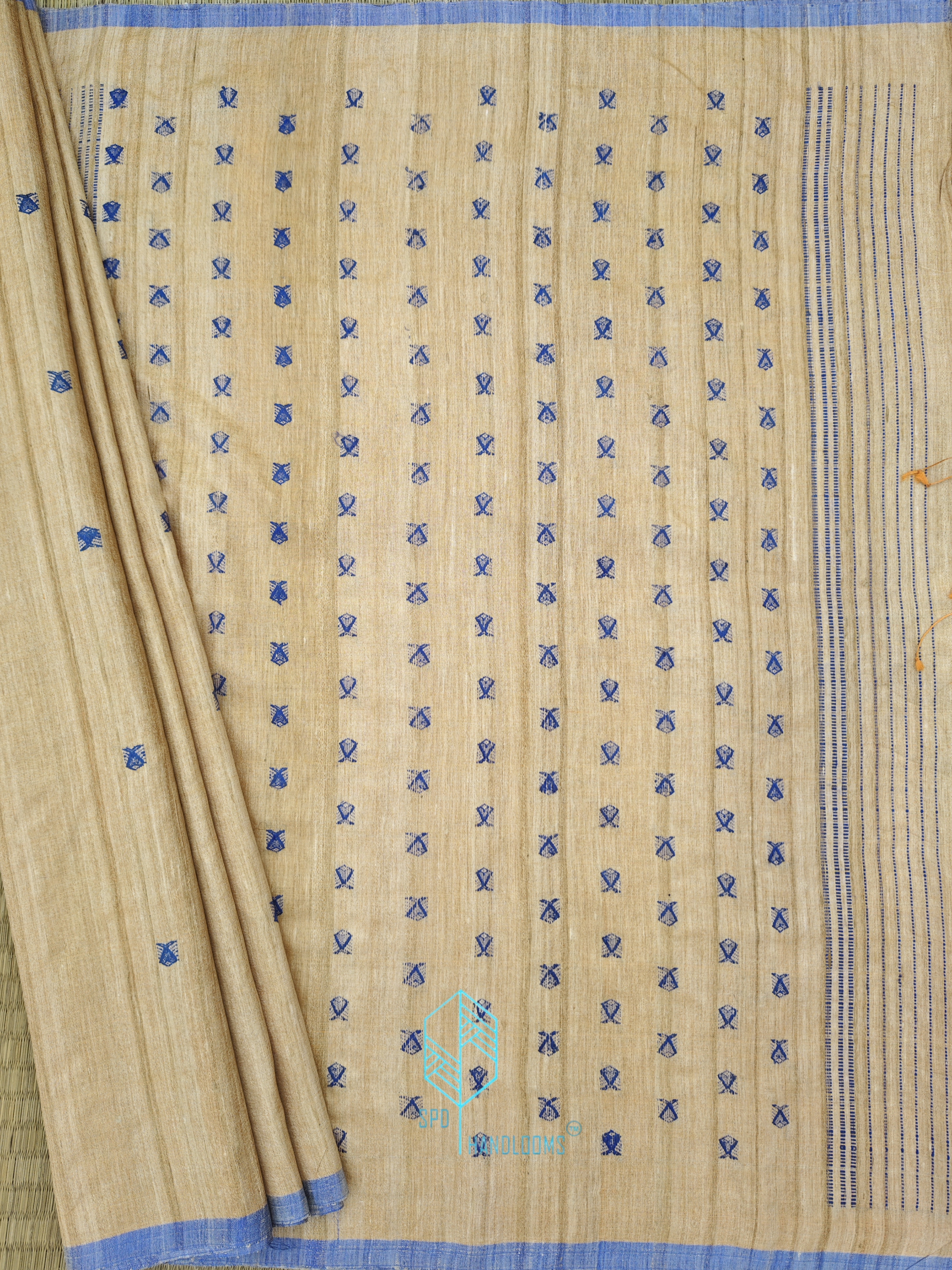 Natural Tussar With Golden Shade Tussar Saree