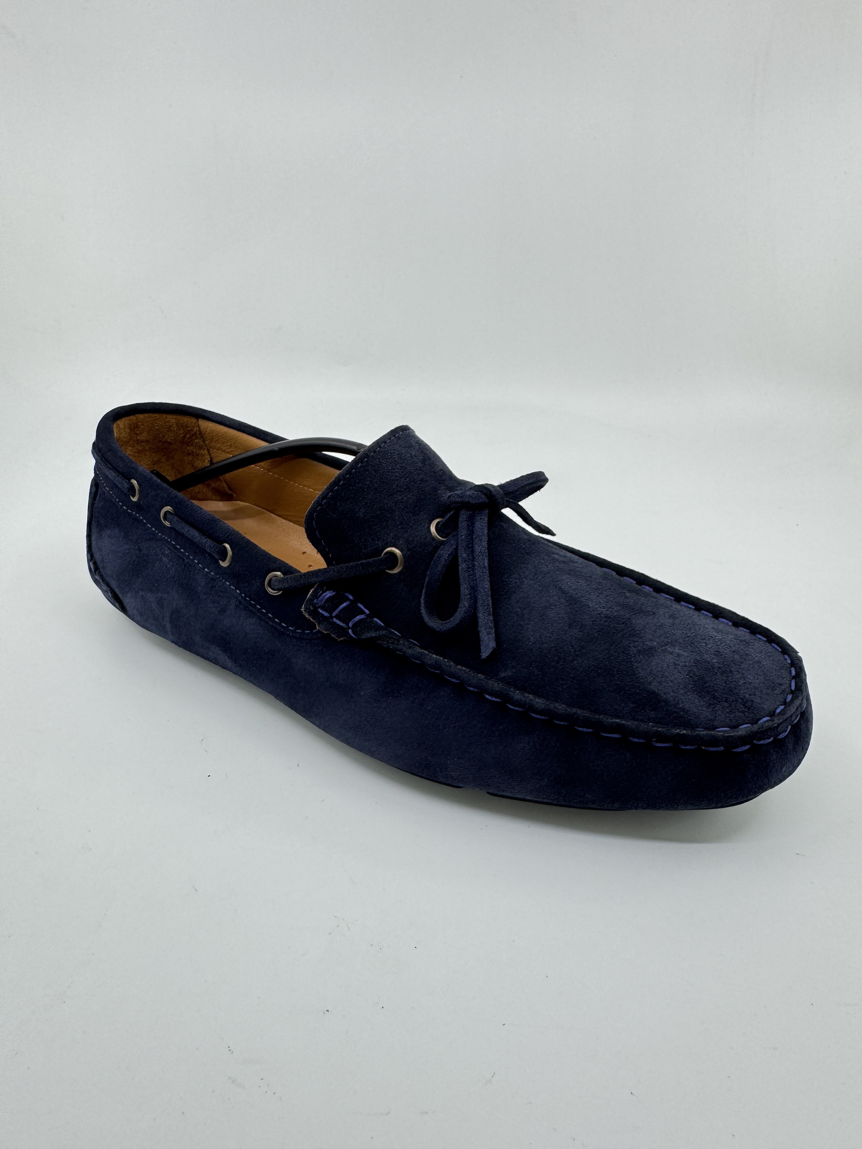 Lacivert Süet Erkek Loafer