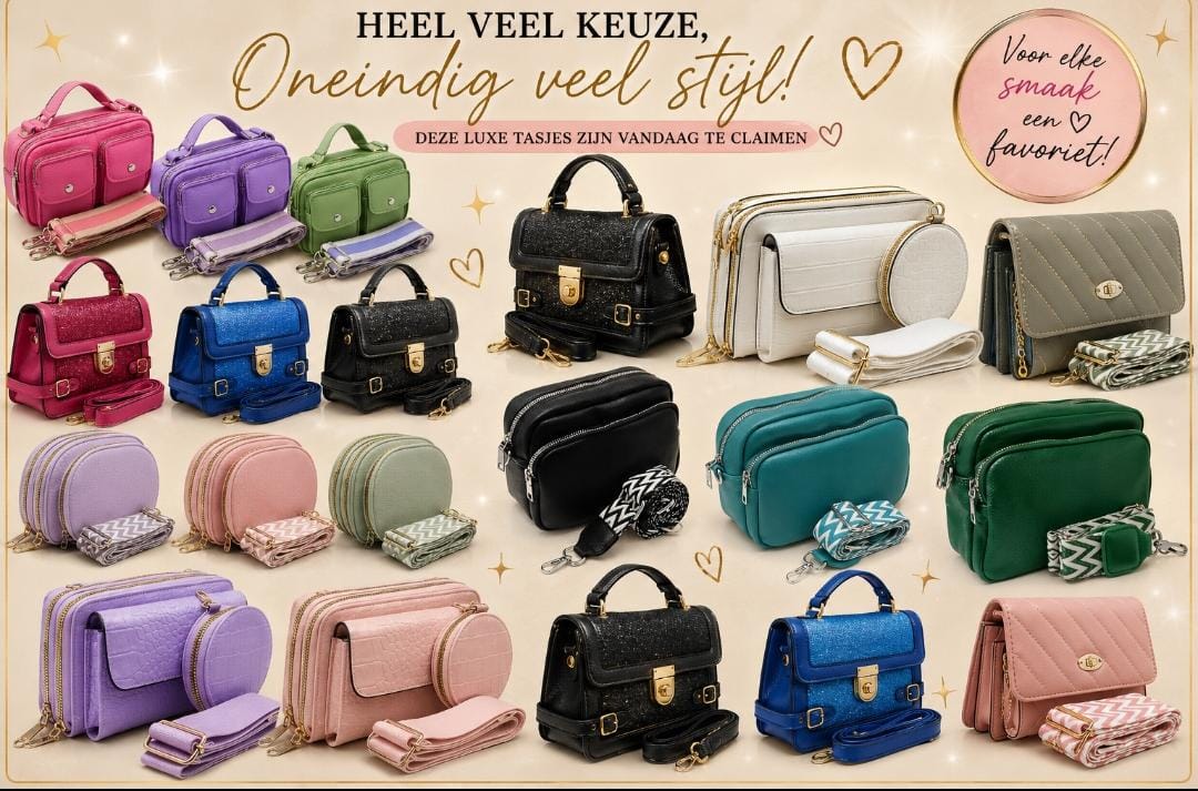 👜 Luxe Handtas – Vandaag Exclusief voor €19,95!