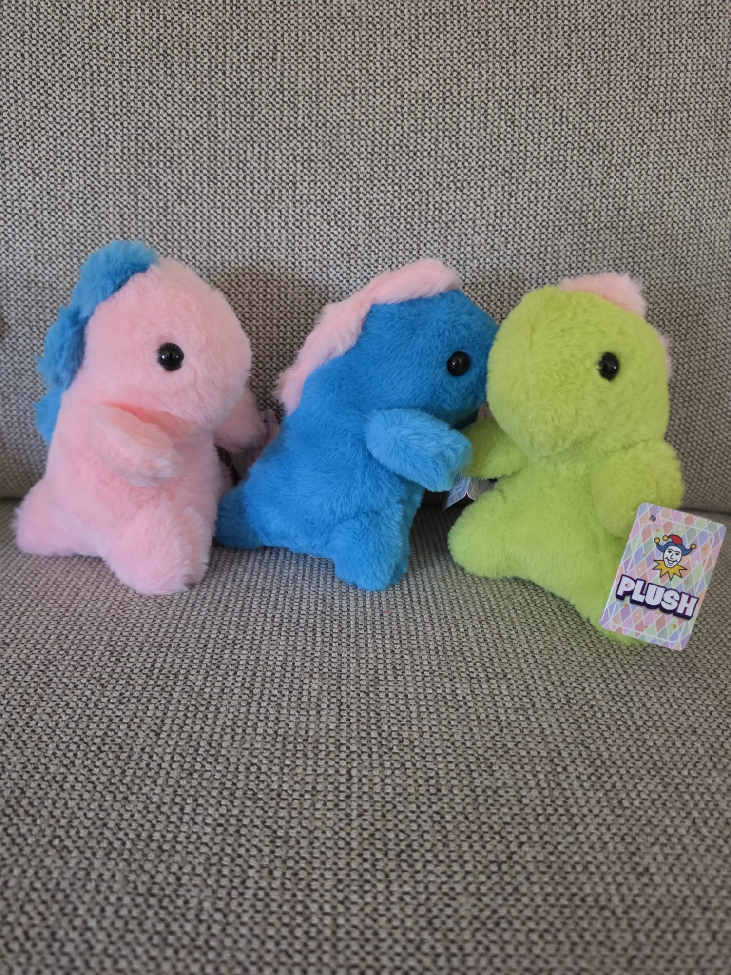 Pluche dinosaurus 17CM