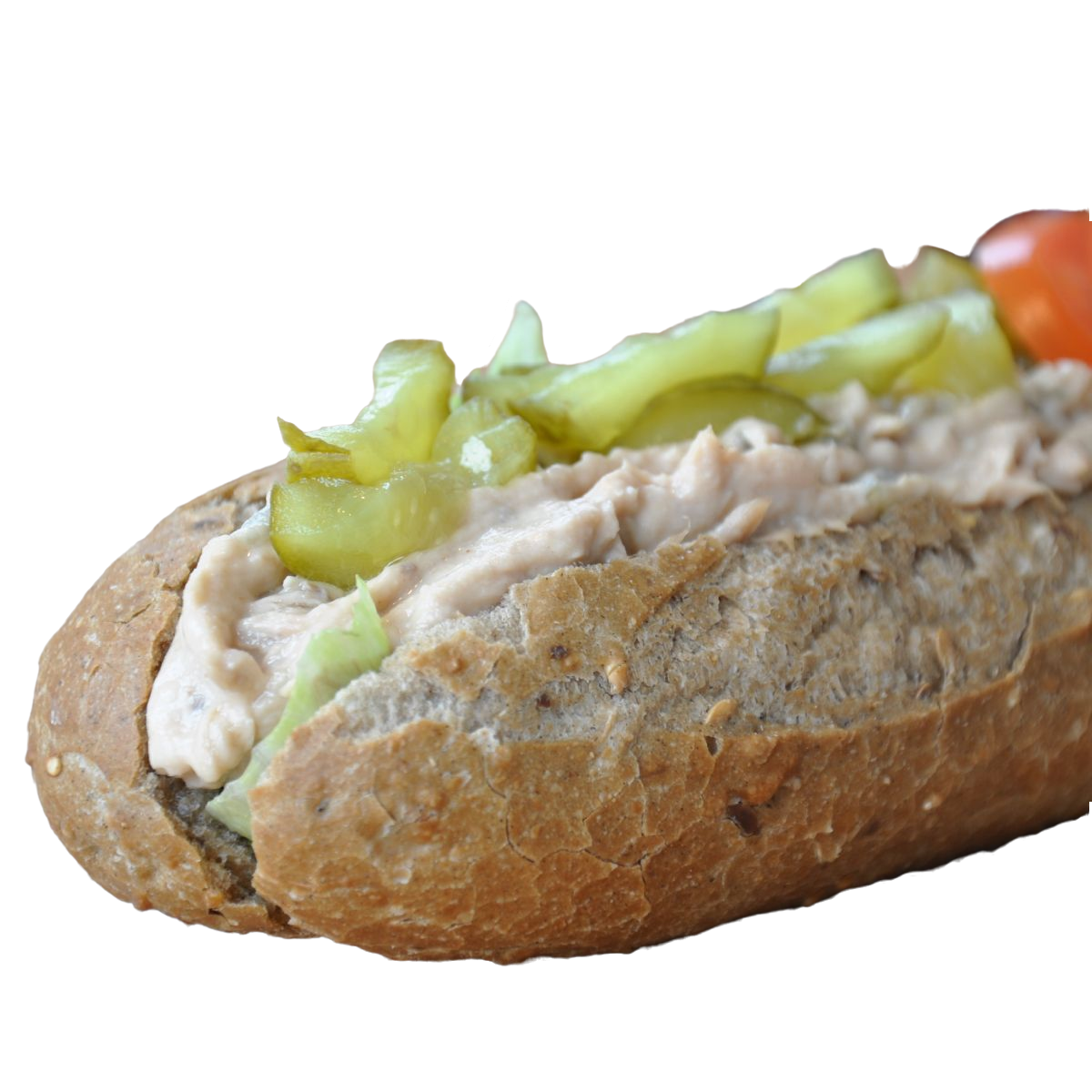 Smoske krabsalade | sla | komkommer | tomaat  (B1)