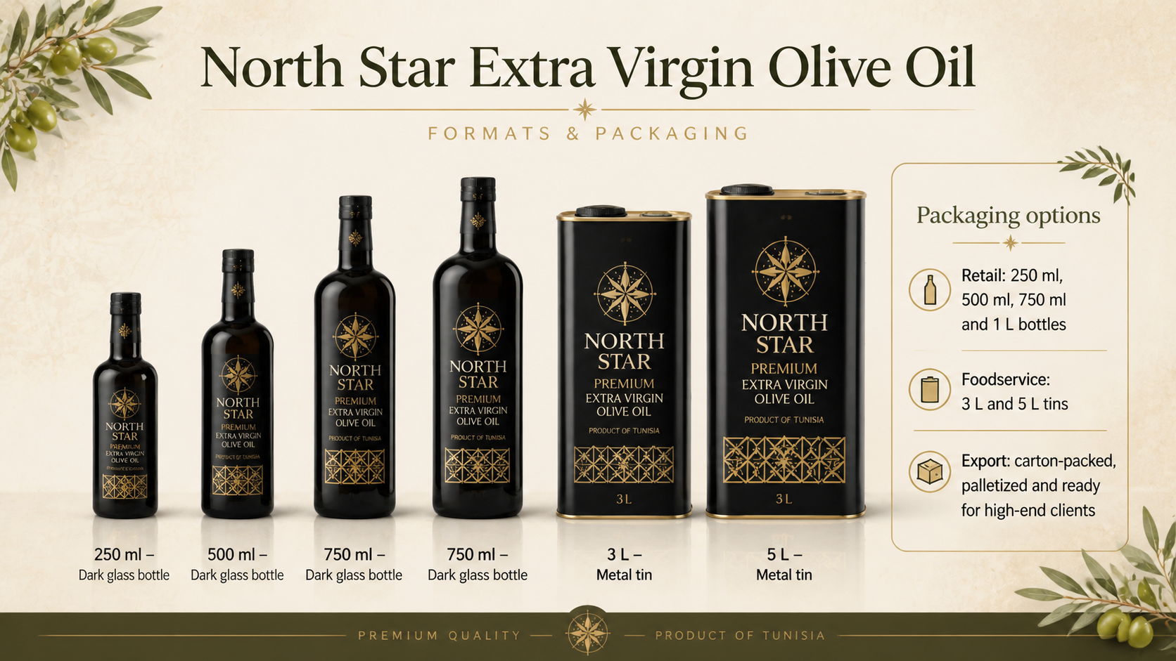 North Star Extra Virgin Olive Oil