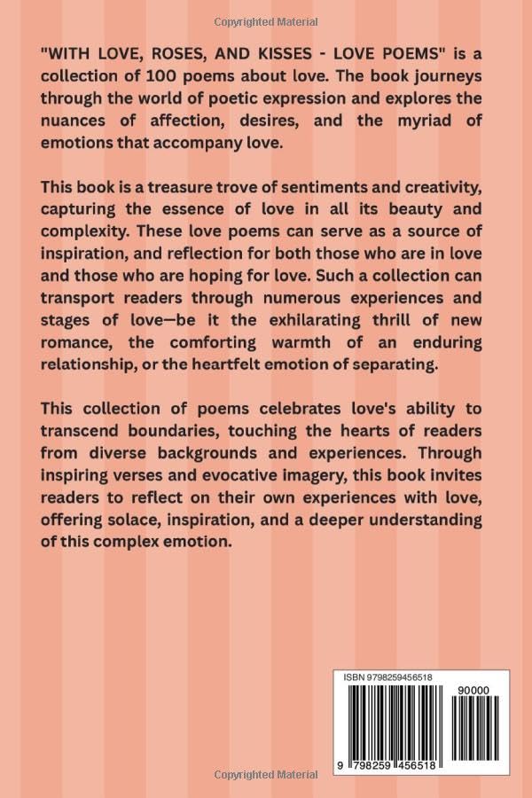 With Love, Roses, and Kisses: Love Poems - Audiobook