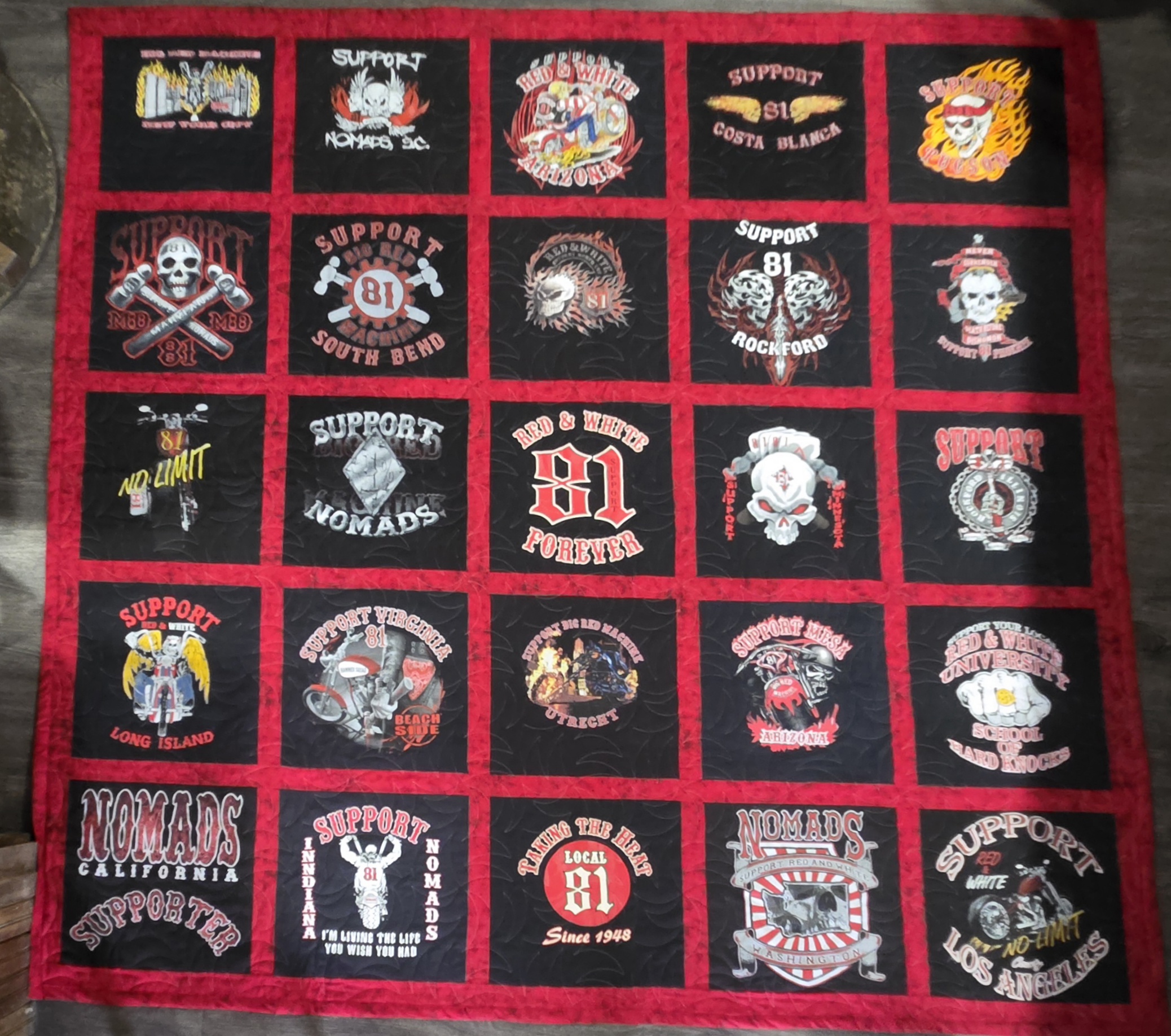 Keiths Offense Quilt Raffle- Support