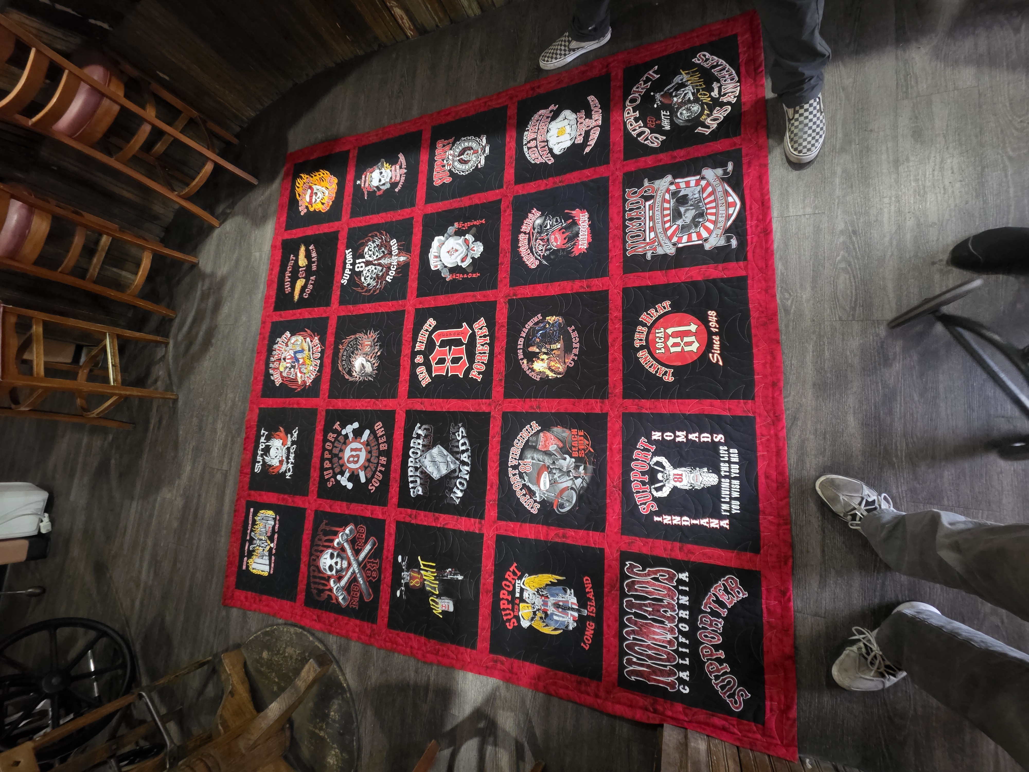 Keiths Offense Quilt Raffle- Support