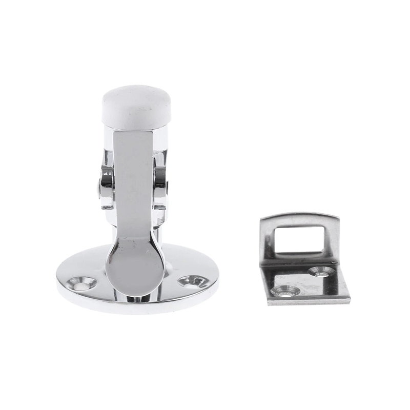 Marine hardware accessory: Small dolphin-shaped boat door bumper made of 316 stainless steel for yachts, caravans, and boats.