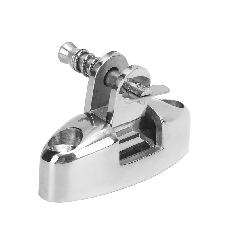 Bimini stainless steel deck hinges, 180-degree swivel, for boats, direct from the factory.