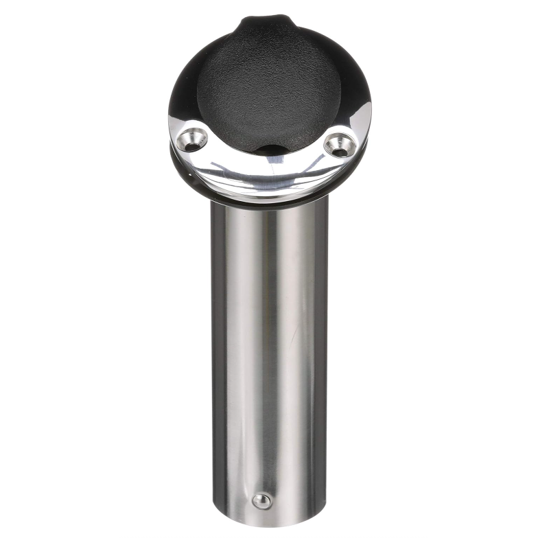 316 Stainless Steel Fishing Rod Holder with Zinc Coating, PAN-U Brand, Model 117192-15, Customizable Packaging.