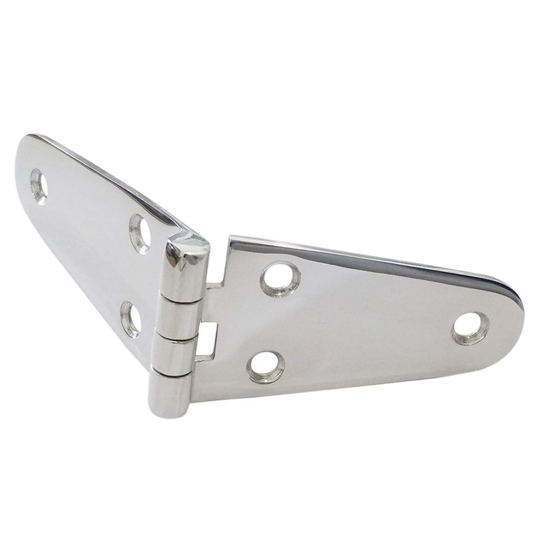 180-degree opening angle door and window hinges made of SUS316, suitable for marine or subway applications.