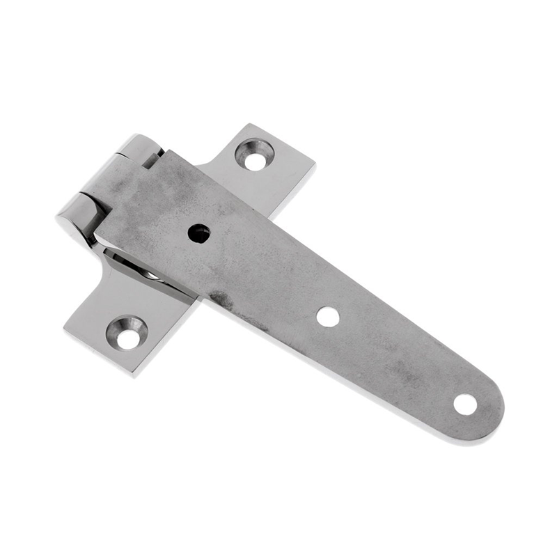 100mm Polished Mirror Finish 316 Stainless Steel T-Hinge for Yachts and Boats.