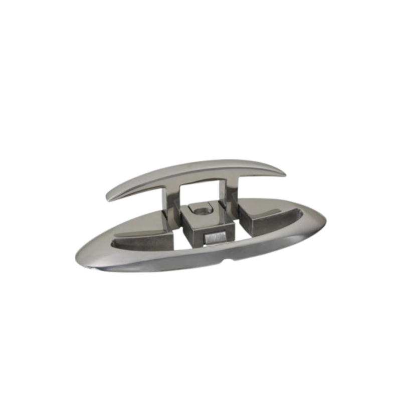 316 stainless steel, mirror-finish, tall, dolphin-shaped boat-shaped boat that can be flipped up and folded.