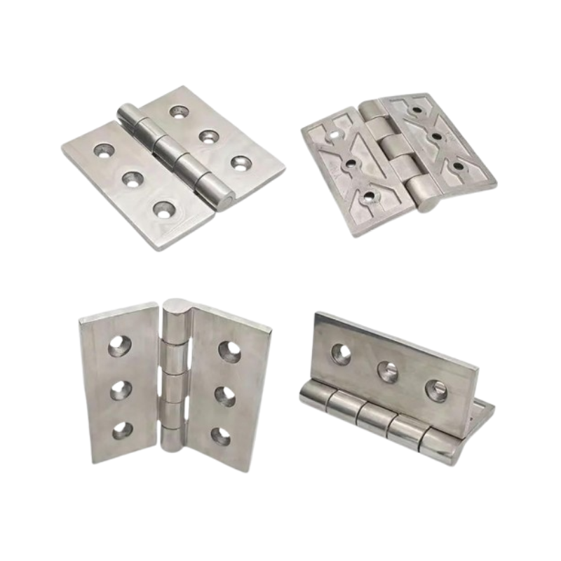 Heavy-duty outdoor control panel hinges, modern design, 304 stainless steel.