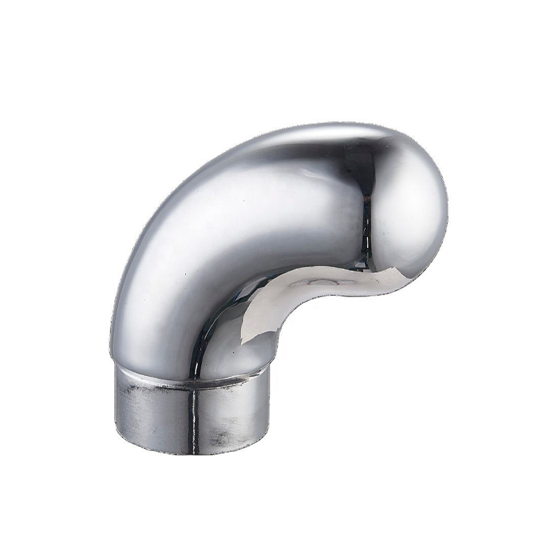 Stainless steel round pipe connectors, stair handrail round pipe inner sleeve elbows, end pipe plugs