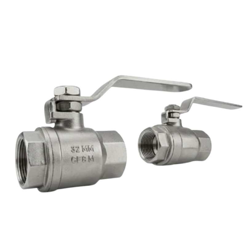 3-way manual ball valve, NPT female thread, DN15, 1000WOG, made of stainless steel SS304/316 from Wenzhou. ISO9001 and CE certified. OEM available.