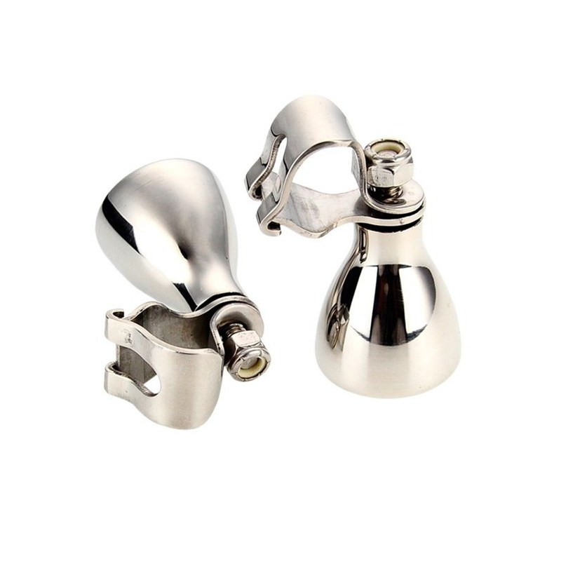 Stainless steel boat steering knob, durable, 5/8-1 inch, marine equipment.
