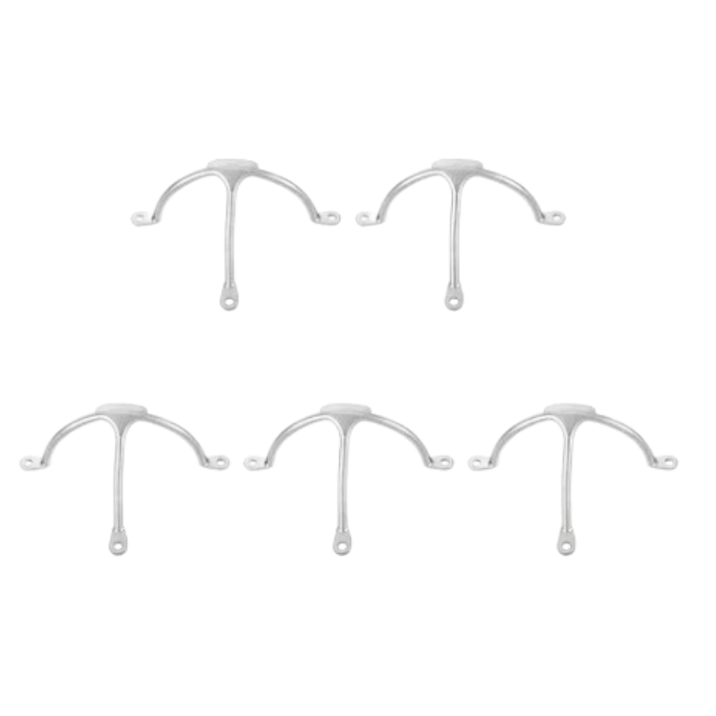 ISURE MARINE 3-Leg Stainless Steel Cable Clamp. Marine accessories for boats, yachts, kayaks, and RVs.