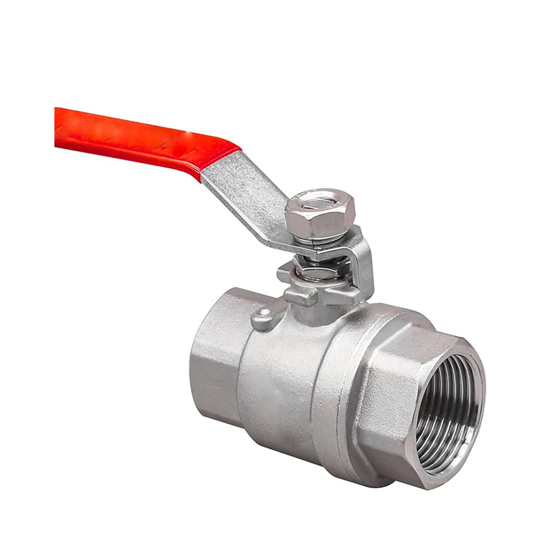 3-way manual ball valve, NPT female thread, DN15, 1000WOG, made of stainless steel SS304/316 from Wenzhou. ISO9001 and CE certified. OEM available.