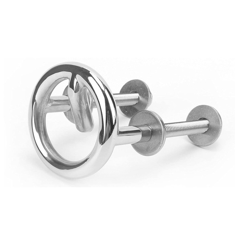 New Foyo stainless steel ski hook, 43mm, replacement part.