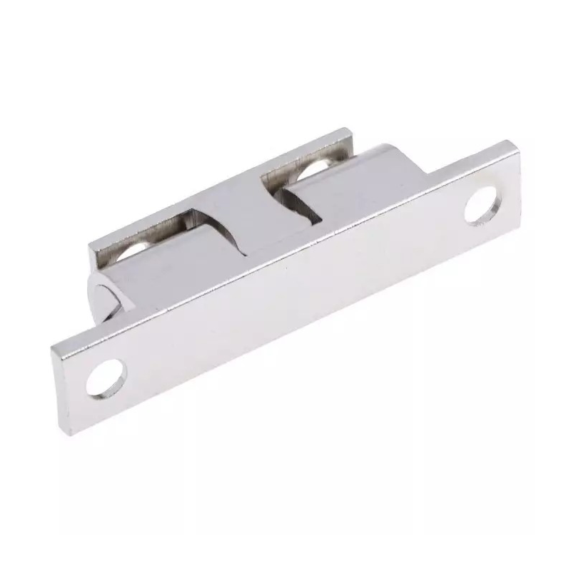 Stainless steel 304 double ball valve cabinet door rollers, solid kitchen furniture, luxurious design.