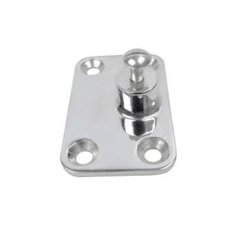 316 grade stainless steel mirror-polished hinges, marine hardware, new condition.