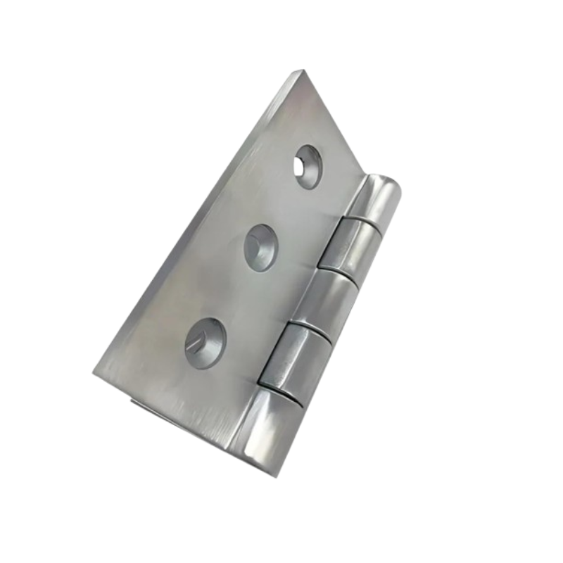 Heavy-duty outdoor control panel hinges, modern design, 304 stainless steel.