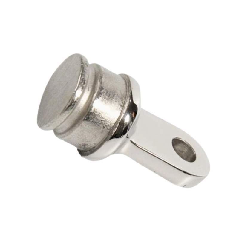 7/8 inch 316 stainless steel bi-mini top cover connector for boats.