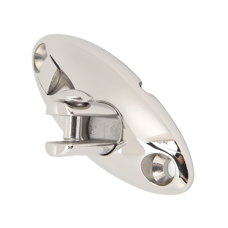 360-degree swivel deck hinge, 316 stainless steel yacht hardware.