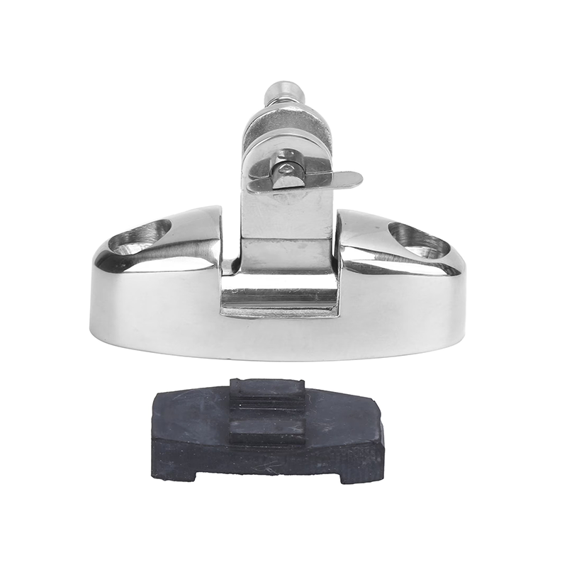 Bimini stainless steel deck hinges, 180-degree swivel, for boats, direct from the factory.