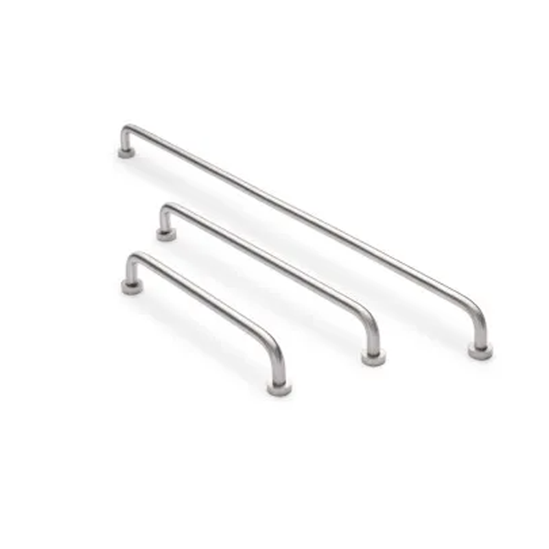 304 Stainless Steel Straight Grab Bar, Chrome Plated, 30 cm. Modern Design, Suitable for Hospitals, Senior Citizens, Wall-Mounted, Non-Slip, for Bathroom Use.