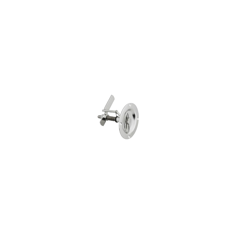 316 Stainless Steel Marine Boat Round Hatch Latch for Lift Ring Handle|1 Piece Boat Hatch Latch|Deck & Cabin Hardware| Parts & Accessories Motors