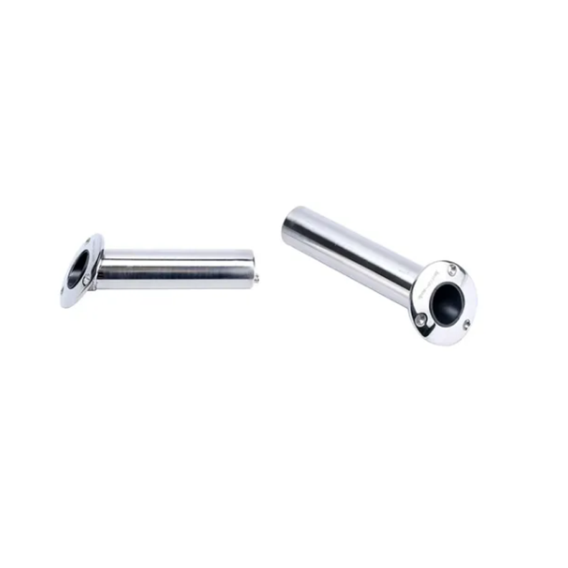 316 Stainless Steel Fishing Rod Holder with Zinc Coating, PAN-U Brand, Model 117192-15, Customizable Packaging.