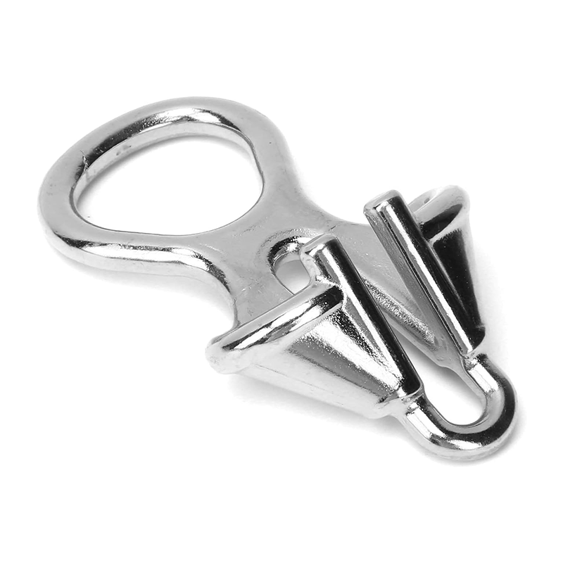 New 316 stainless steel anchor, marine hardware part for ship use.