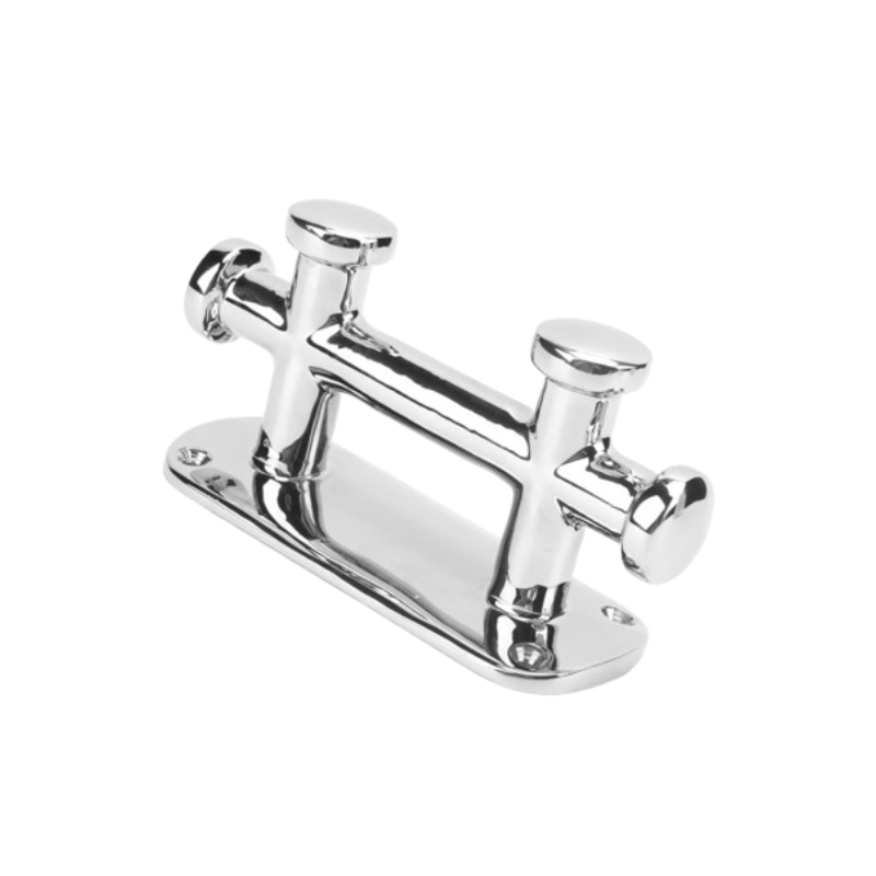 The mast mounting bracket is made of strong and durable stainless steel.