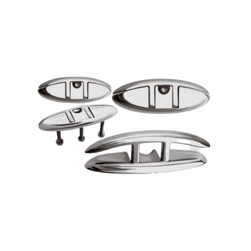 316 stainless steel, mirror-finish, tall, dolphin-shaped boat-shaped boat that can be flipped up and folded.