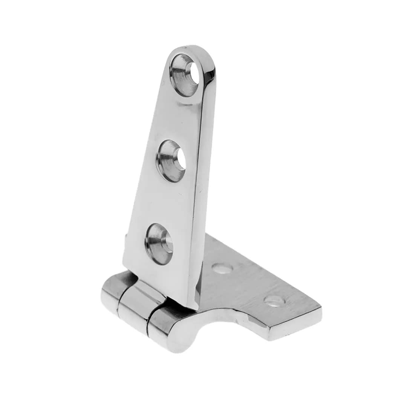 100mm Polished Mirror Finish 316 Stainless Steel T-Hinge for Yachts and Boats.