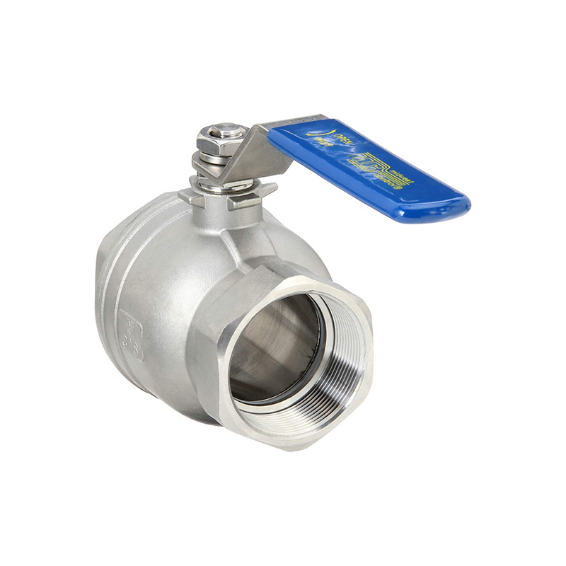 3-way manual ball valve, NPT female thread, DN15, 1000WOG, made of stainless steel SS304/316 from Wenzhou. ISO9001 and CE certified. OEM available.