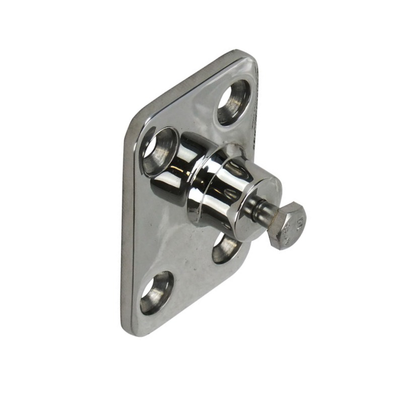 316 grade stainless steel mirror-polished hinges, marine hardware, new condition.