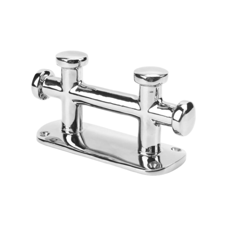 The mast mounting bracket is made of strong and durable stainless steel.